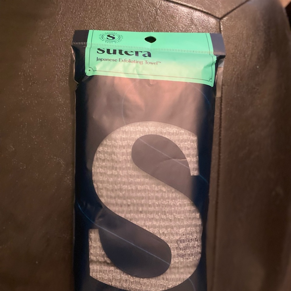 Sutera Japanese exfoliating towel